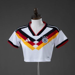 Tyskland VM 2026 Hjemmedrakt Dame Crop Top Fotballdrakt