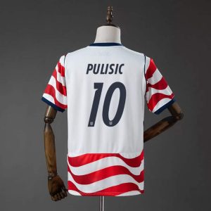 USA VM 2026 Hjemmedrakt Christian Pulisic 10 Fotballdrakt Herre