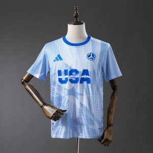 USA VM 2026 Promotional Apparel Blå Fotballdrakt Herre