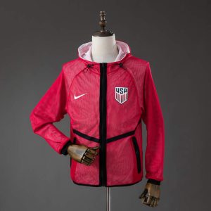 USA VM 2026 Rød Fotball Anthem Jakke Herre