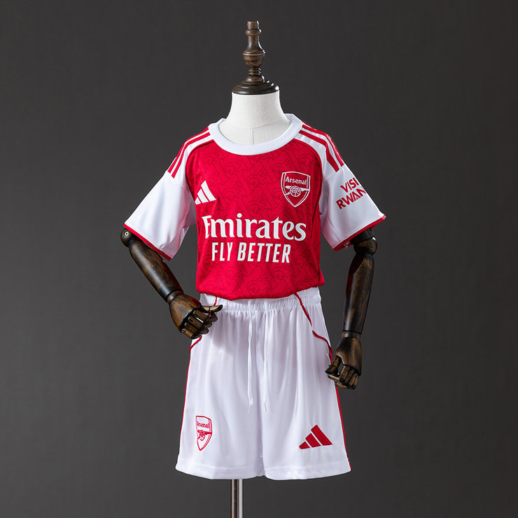 Arsenal 2025/26 Hjemmedrakt Barn Fotballdraktsett