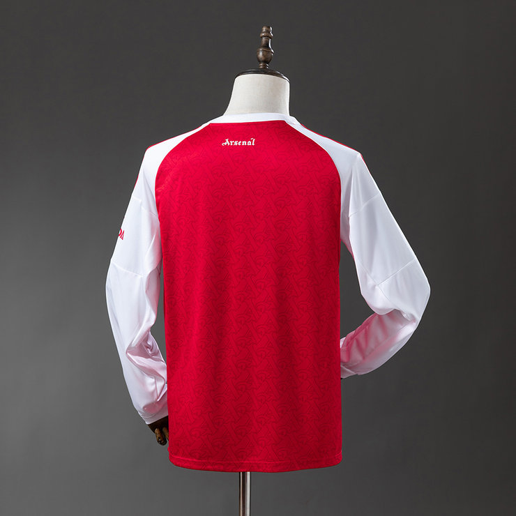 Arsenal 2025/26 Hjemmedrakt Langermet Fotballdrakt Herre