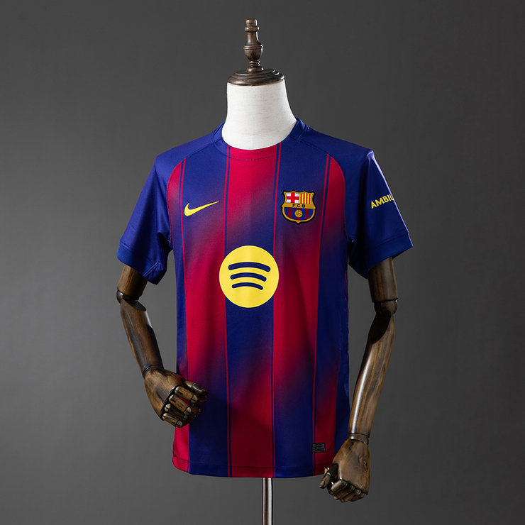 Barcelona 2025/26 Hjemmedrakt Fotballdrakt Herre