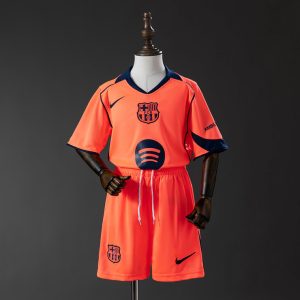 Barcelona 2025/26 Tredjedrakt Barn Fotballdraktsett