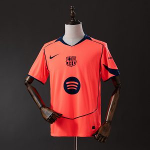 Barcelona 2025/26 Tredjedrakt Fotballdrakt Herre