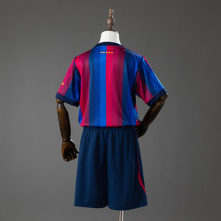 Barcelona 2026/27 Hjemmedrakt Barn Fotballdraktsett