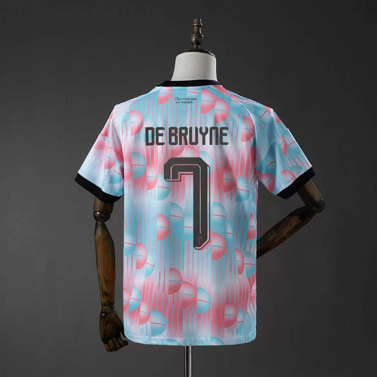 Belgia VM 2026 Bortedrakt Kevin De Bruyne 7 Fotballdrakt Herre