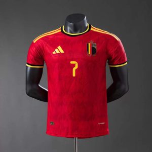 Belgia VM 2026 Hjemmedrakt Kevin De Bruyne 7 Fotballdrakt Herre