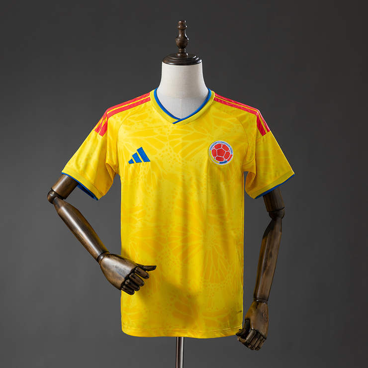 Colombia VM 2026 Hjemmedrakt Kortermet Fotballdrakt Herre