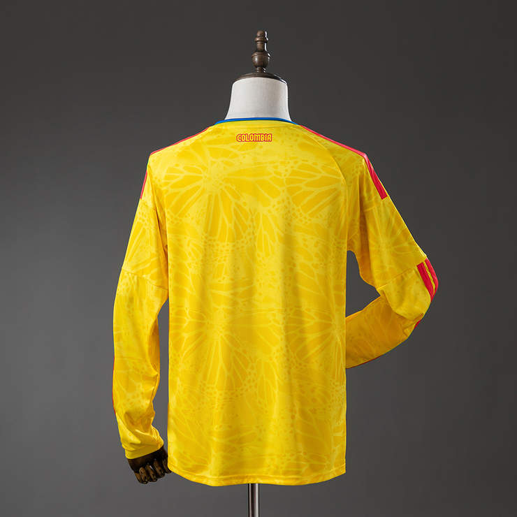Colombia VM 2026 Hjemmedrakt Langermet Fotballdrakt Herre