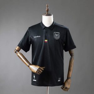 Ecuador Landslag 2025/26 Svart Fotballdrakt Herre Spesialutgave