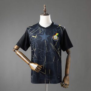 Ghana VM 2026 Spesialutgave Svart Fotballdrakt Herre