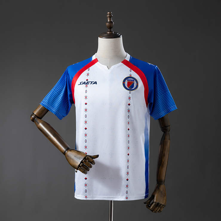 Haiti 2025/26 Bortedrakt Hvit Fotballdrakt Herre