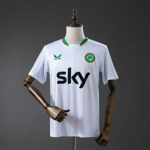 Irland 2024/25 Bortedrakt Kortermet Fotballdrakt Herre