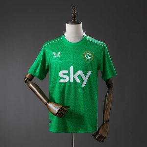 Irland 2024/25 Hjemmedrakt Kortermet Fotballdrakt Herre