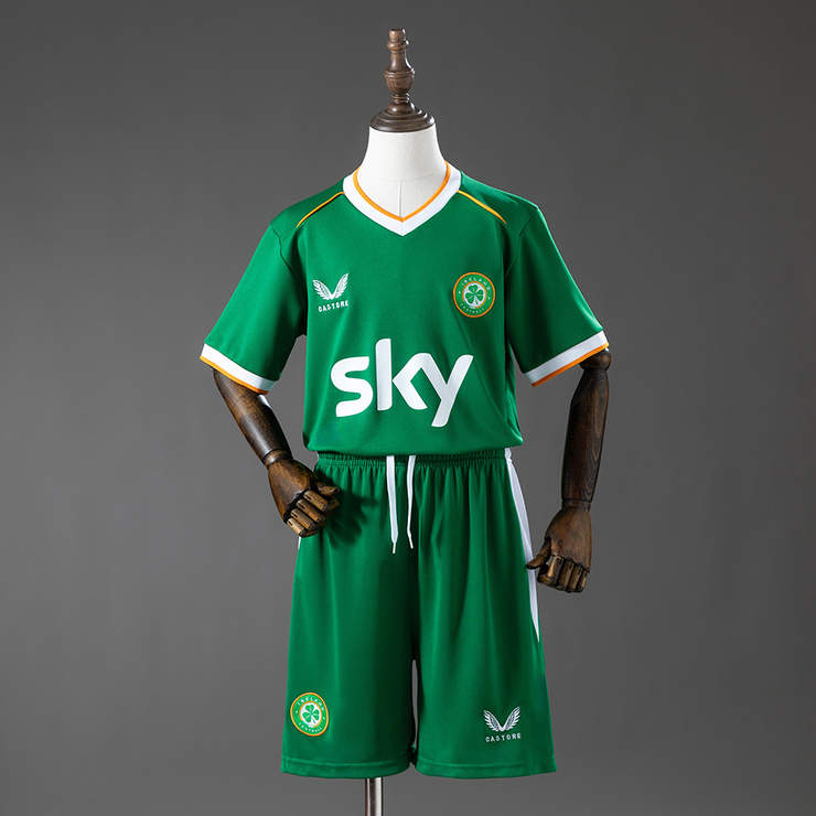 Irland VM 2026 Hjemmedrakt Fotballdraktsett Barn Kortermet