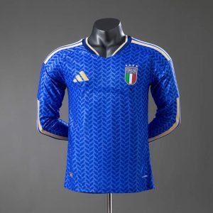 Italia VM 2026 Hjemmedrakt Langermet Fotballdrakt Herre