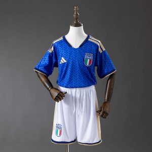 Italia VM 2026 Hjemmedraktsett Barn Kortermet Fotballdrakt