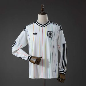 Japan VM 2026 Bortedrakt Langermet Fotballdrakt Herre