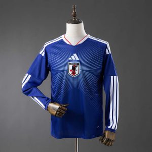Japan VM 2026 Hjemmedrakt Langermet Fotballdrakt Herre