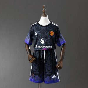 Manchester United 2025/26 Spesialutgave Barn Fotballdraktsett