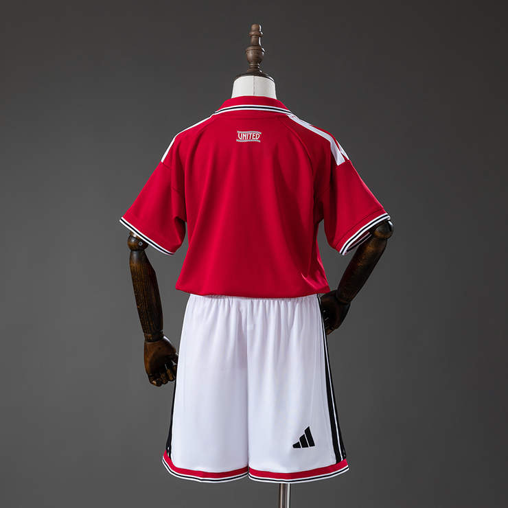 Manchester United 2026/27 Hjemmedrakt Barn Fotballdraktsett