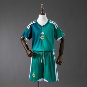 Nord-Irland VM 2026 Hjemmedrakt Fotballdraktsett Barn Kortermet