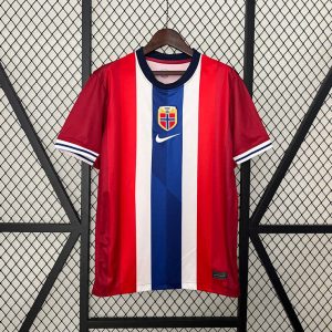 Norge Hjemmedrakt 2024 Herre Fotballdrakt Replica Kortermet