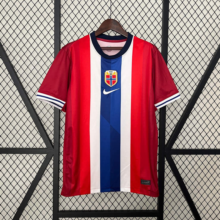 Norge Hjemmedrakt 2024 Herre Fotballdrakt Replica Kortermet