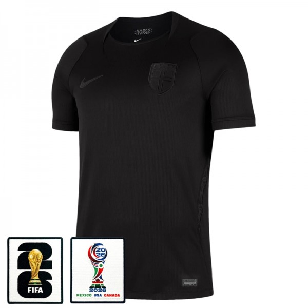 Norge VM 2026 Bortedrakt Herre Fotballdrakt med VM-Patch