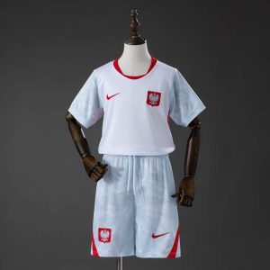 Polen VM 2026 Hjemmedraktsett Barn Kortermet Fotballdrakt