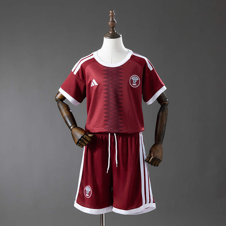 Qatar VM 2026 Hjemmedrakt Fotballdraktsett Barn Kortermet