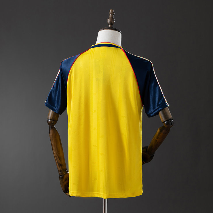 Retro Arsenal 1988/89 Bortedrakt Herre Fotballdrakt