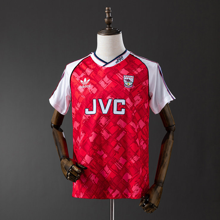 Retro Arsenal 1990/92 Hjemmedrakt Herre Fotballdrakt