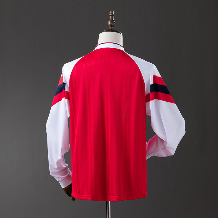 Retro Arsenal 1992/94 Hjemmedrakt Langermet Herre Fotballdrakt