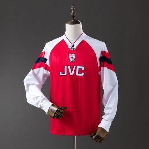Retro Arsenal 1992/94 Hjemmedrakt Langermet Herre Fotballdrakt
