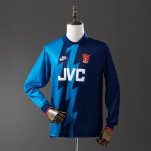 Retro Arsenal 1995/96 Bortedrakt Langermet Herre Fotballdrakt
