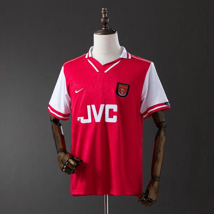 Retro Arsenal 1996/97 Hjemmedrakt Herre Fotballdrakt