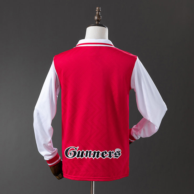 Retro Arsenal 1996/97 Hjemmedrakt Langermet Herre Fotballdrakt