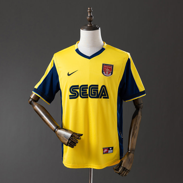 Retro Arsenal 1999/00 Bortedrakt Herre Fotballdrakt