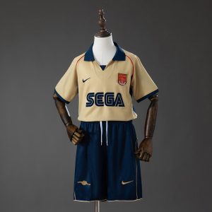 Retro Arsenal 2001/02 Bortedrakt Barn Fotballdraktsett