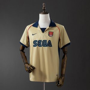 Retro Arsenal 2001/02 Bortedrakt Herre Fotballdrakt