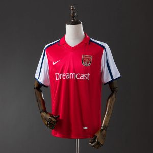 Retro Arsenal 2001/02 Hjemmedrakt Herre Fotballdrakt