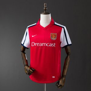 Retro Arsenal 2001/02 Hjemmedrakt Herre Fotballdrakt