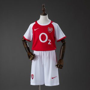 Retro Arsenal 2002/04 Hjemmedrakt Barn Fotballdraktsett