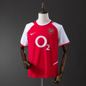 Retro Arsenal 2002/04 Hjemmedrakt Herre Fotballdrakt