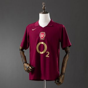 Retro Arsenal 2005/06 Hjemmedrakt Herre Fotballdrakt