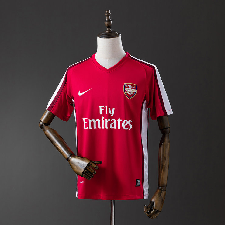 Retro Arsenal 2008/10 Hjemmedrakt Herre Fotballdrakt
