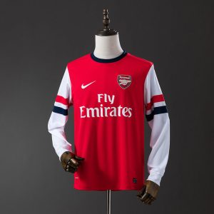 Retro Arsenal 2012/13 Hjemmedrakt Langermet Herre Fotballdrakt