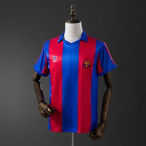 Retro Barcelona 1989/92 Hjemmedrakt Herre Fotballdrakt